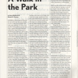 A Walk in the Park